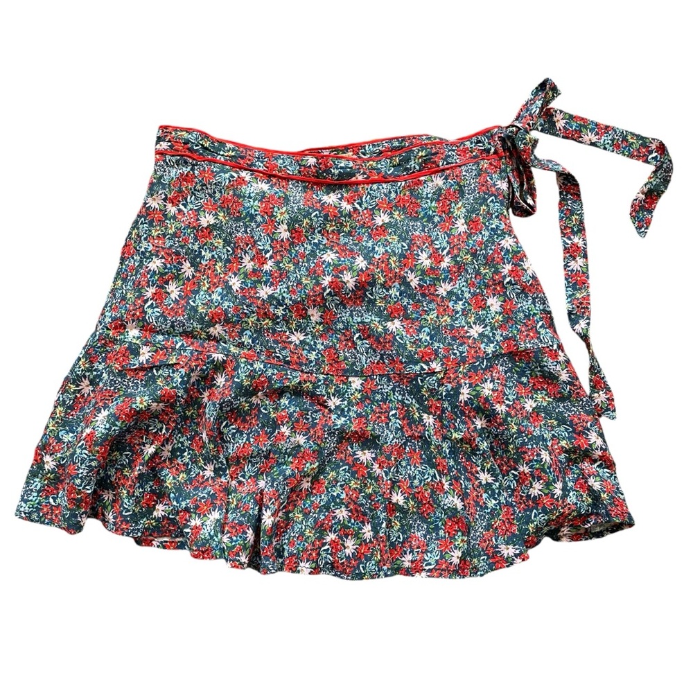 Gianni Bini Floral Skater Mini Skirt